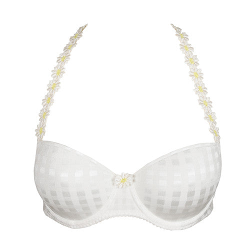 Marie Jo Avero Padded Balcony Bra in Ivory Petal
