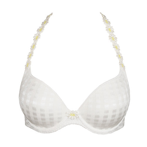 Marie Jo Avero Padded Heart Shape Bra in Ivory Petal