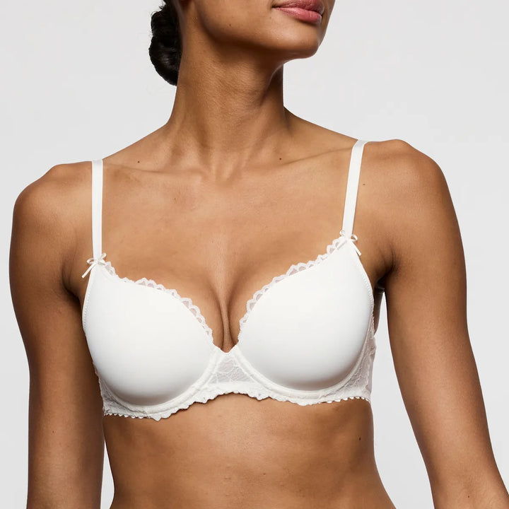 Marie Jo Azelie Padded Heart Shape Bra in Natural