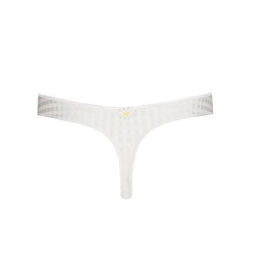 Marie Jo Avero Thong in Ivory Petal