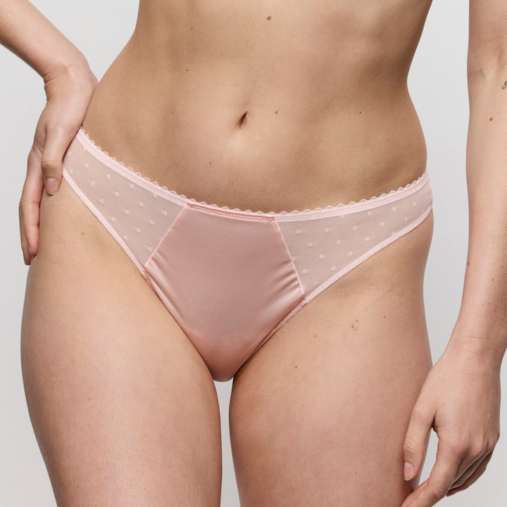 Marie Jo Noova Thong In Gardenia Rose