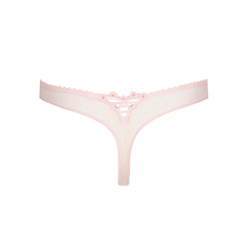 Marie Jo Noova Thong In Gardenia Rose