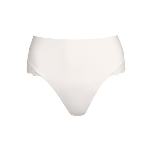 Marie Jo Soft Studio Smoothing High Waist Thong in Natural