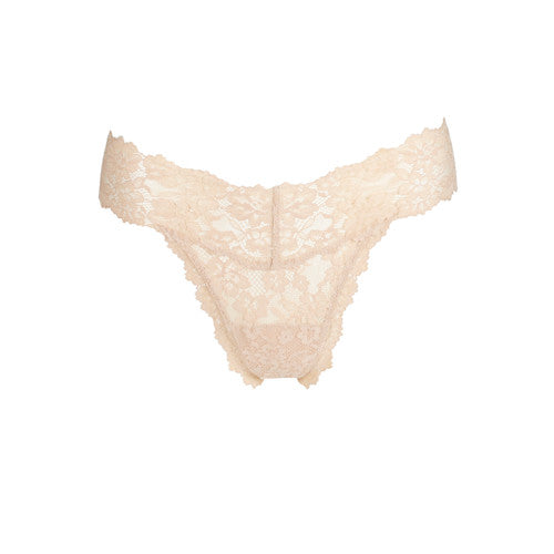 Marie Jo Soft Studio Lace Thong in Caffe Latte