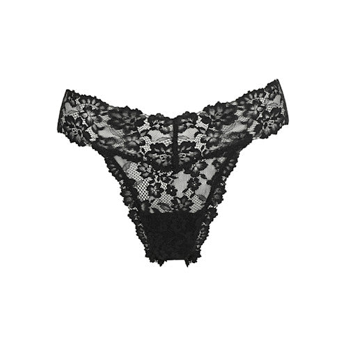 Marie Jo Soft Studio Lace Thong in Black
