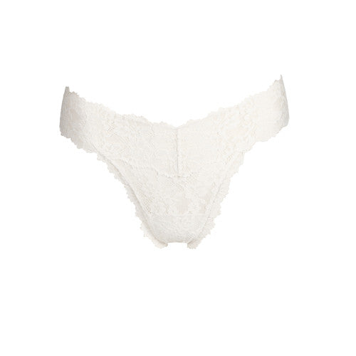 Marie Jo Soft Studio Lace Thong in Natural