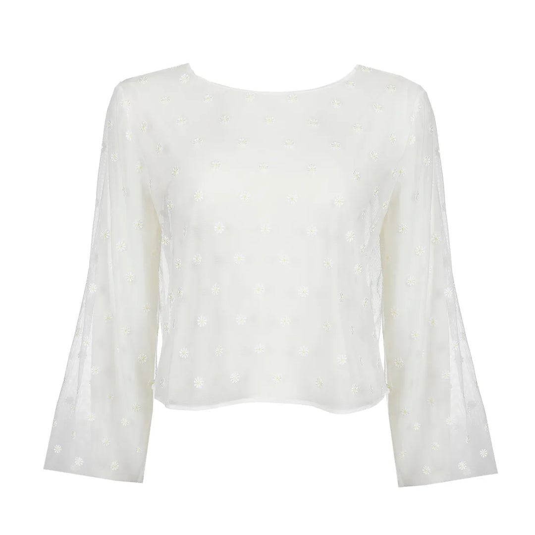 Marie Jo Avero Top in Ivory Petal
