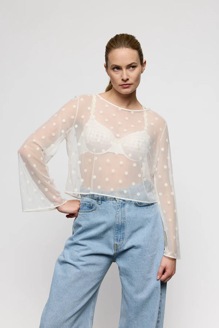Marie Jo Avero Top in Ivory Petal