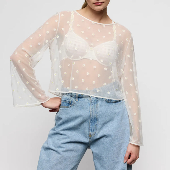 Marie Jo Avero Top in Ivory Petal