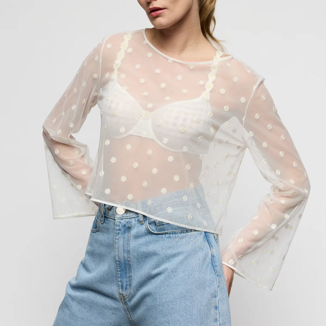 Marie Jo Avero Top in Ivory Petal