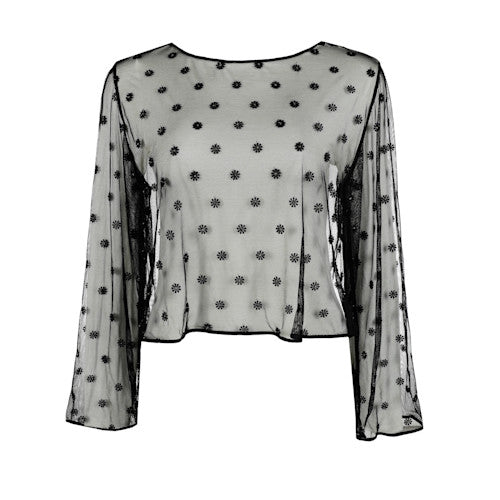 Marie Jo Daisy Top in Black