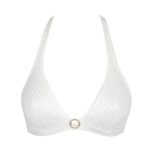Marie Jo Swim Taleah Padded Triangle Bikini in Elfin White