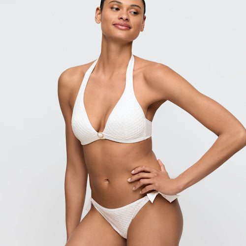 Marie Jo Swim Taleah Padded Triangle Bikini in Elfin White