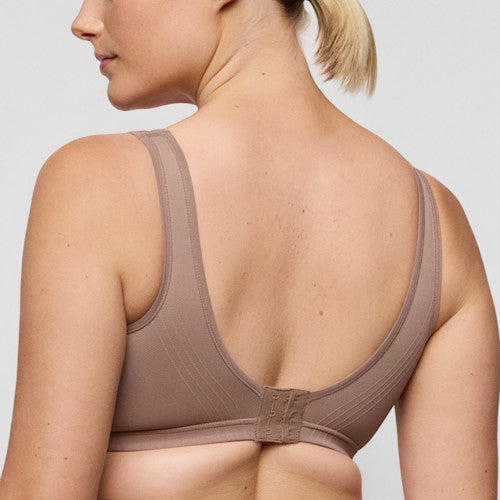 Prima Donna Nudda Minimizer Bralette in Ginger