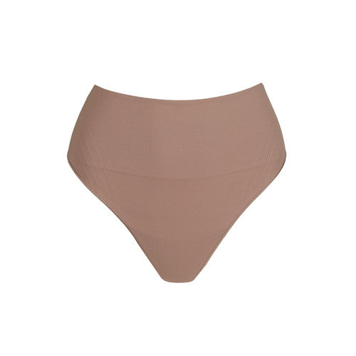 Prima Donna Nudda High Waist Thong in Ginger
