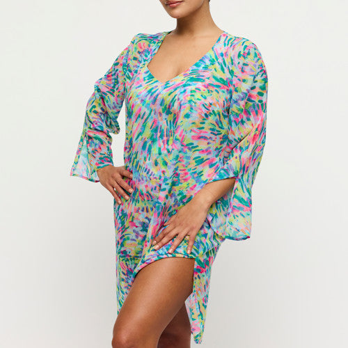 Prima Donna Swim Douala Kaftan in Impressionist Summer