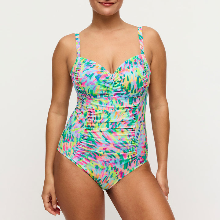 Prima Donna Swim Douala Control Swimsuit in Impressionist Summer
