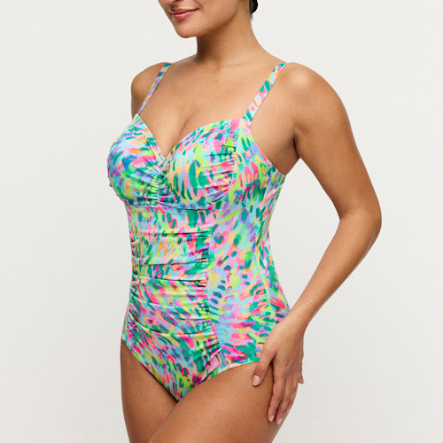 Prima Donna Swim Douala Control Swimsuit in Impressionist Summer