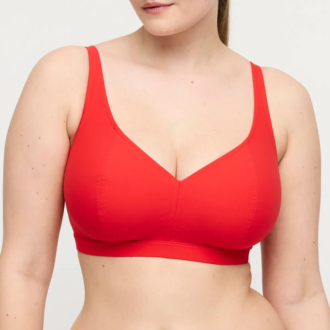 Prima Donna Swim Aswan Bikini with Rio Brief in Fiesta Red