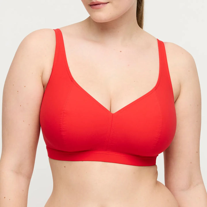Prima Donna Swim Aswan Bikini with Rio Brief in Fiesta Red