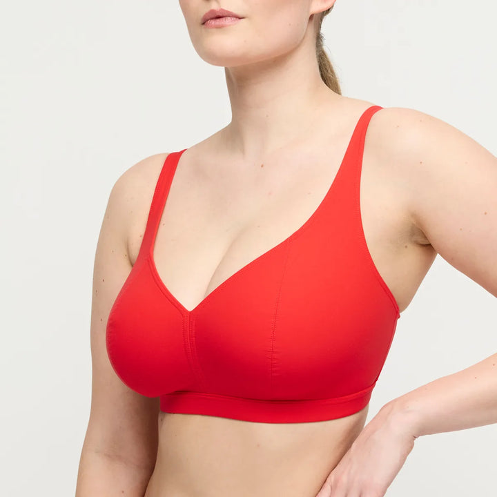 Prima Donna Swim Aswan Bikini with Rio Brief in Fiesta Red