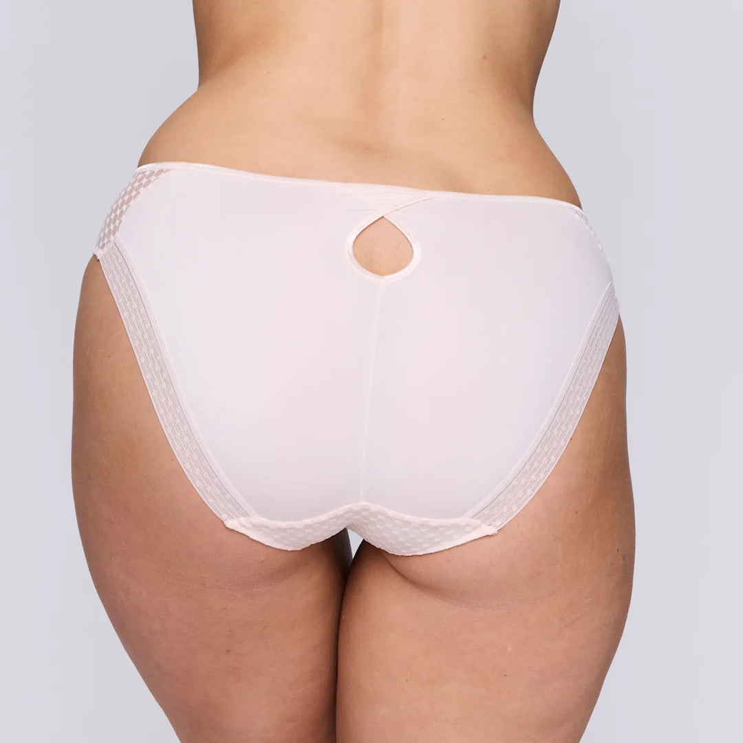 Prima Donna Twist Glass Beach Rio Brief in Crystal Pink