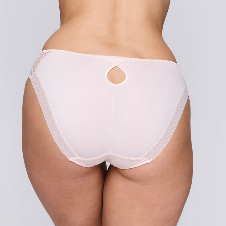 Prima Donna Twist Glass Beach Rio Brief in Crystal Pink