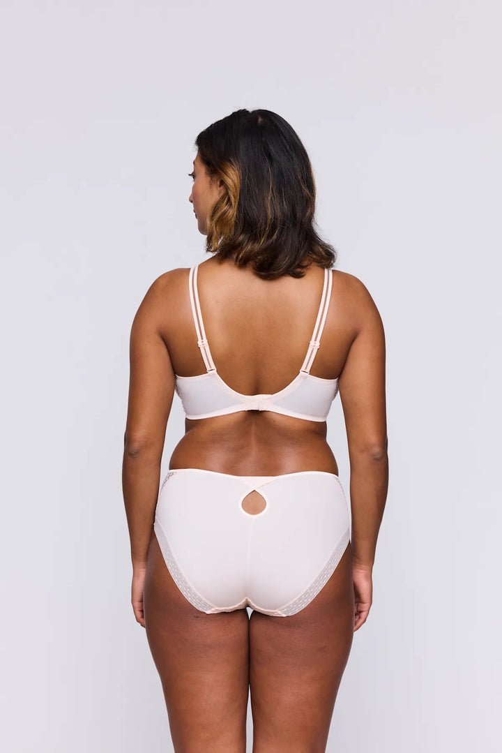 Prima Donna Twist Glass Beach Full Brief in Crystal Pink