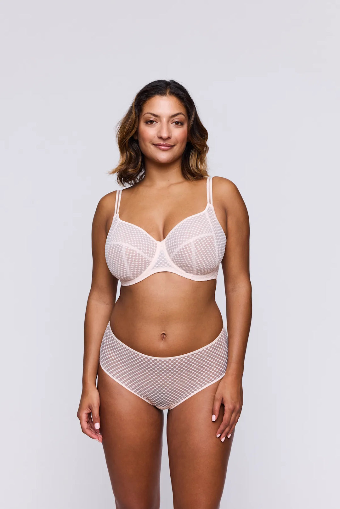 Prima Donna Twist Glass Beach Full Cup Bra in Crystal Pink