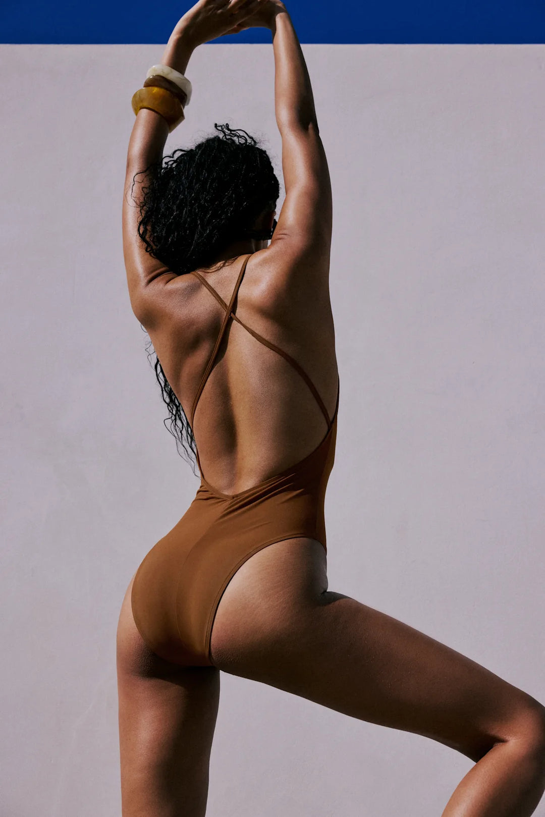 Sarda Swim Lita Swimsuit in Kalahari Sand