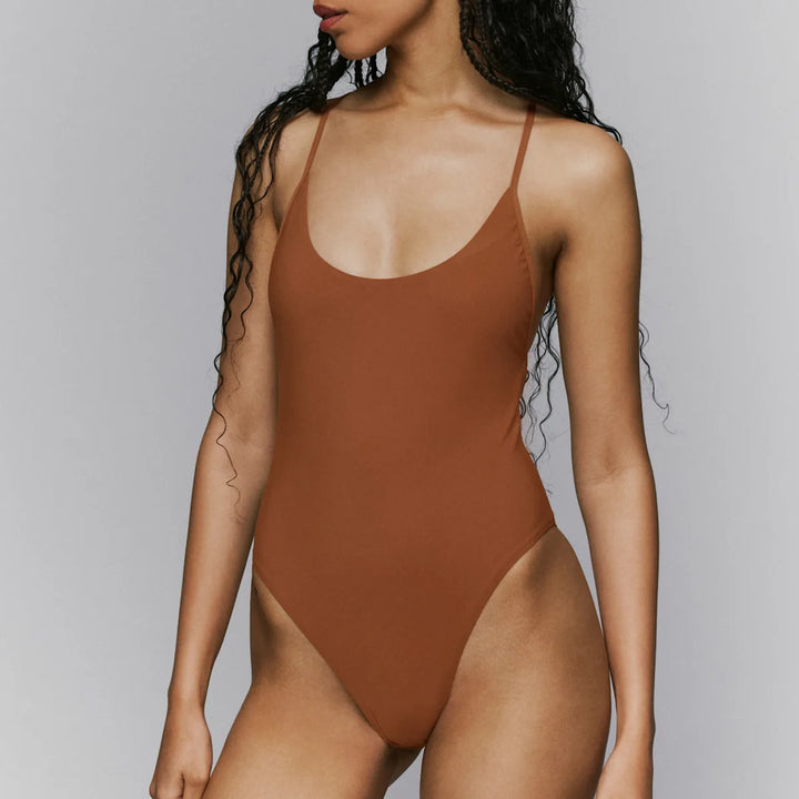 Sarda Swim Lita Swimsuit in Kalahari Sand