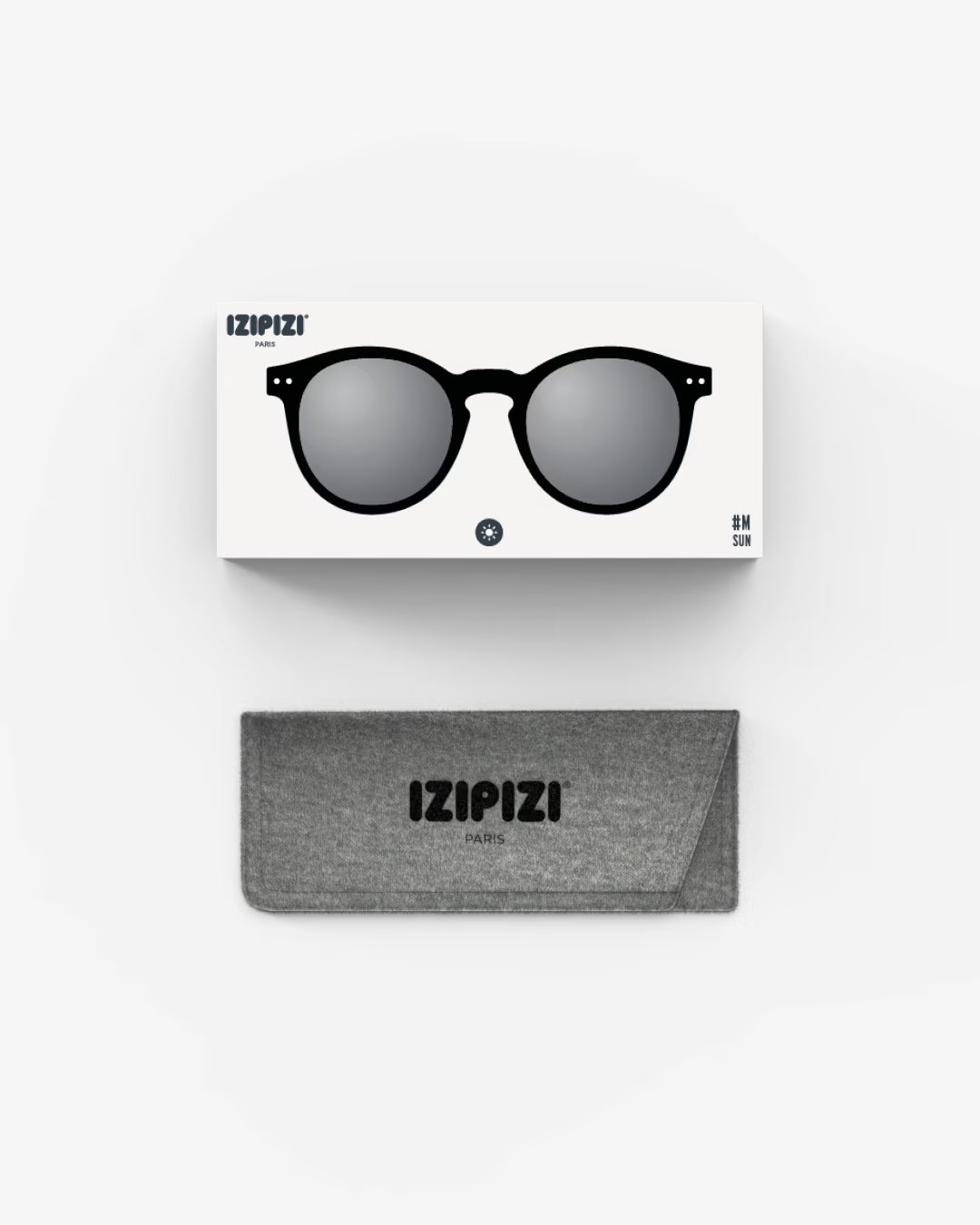 IZIPIZI #M Sunglasses in Black