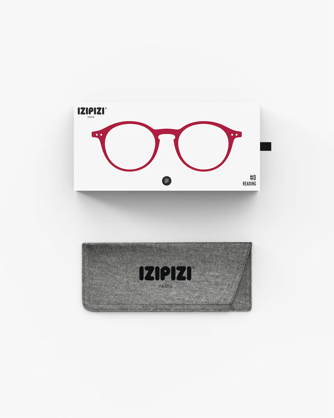 IZIPIZI #D The Iconic Reading Glasses in Cherry Red