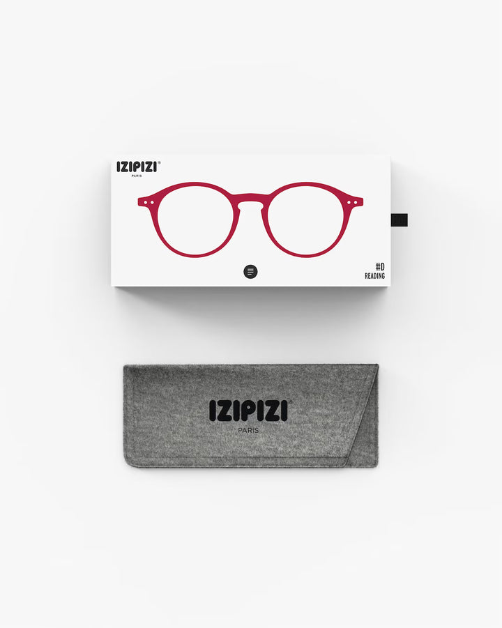 IZIPIZI #D The Iconic Reading Glasses in Cherry Red