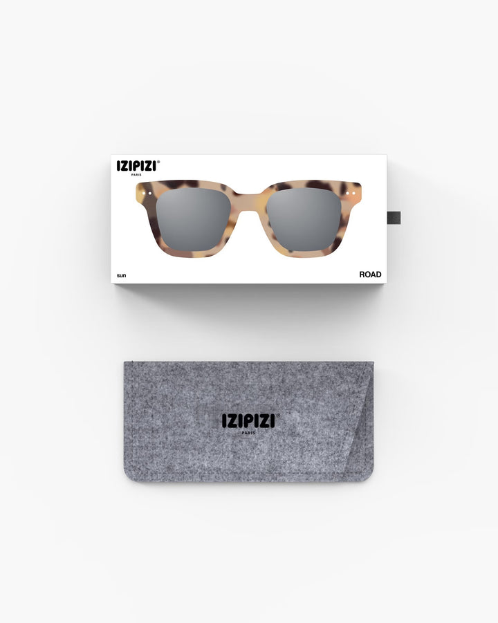 IZIPIZI #ROAD Sunglasses in Light Tortoise
