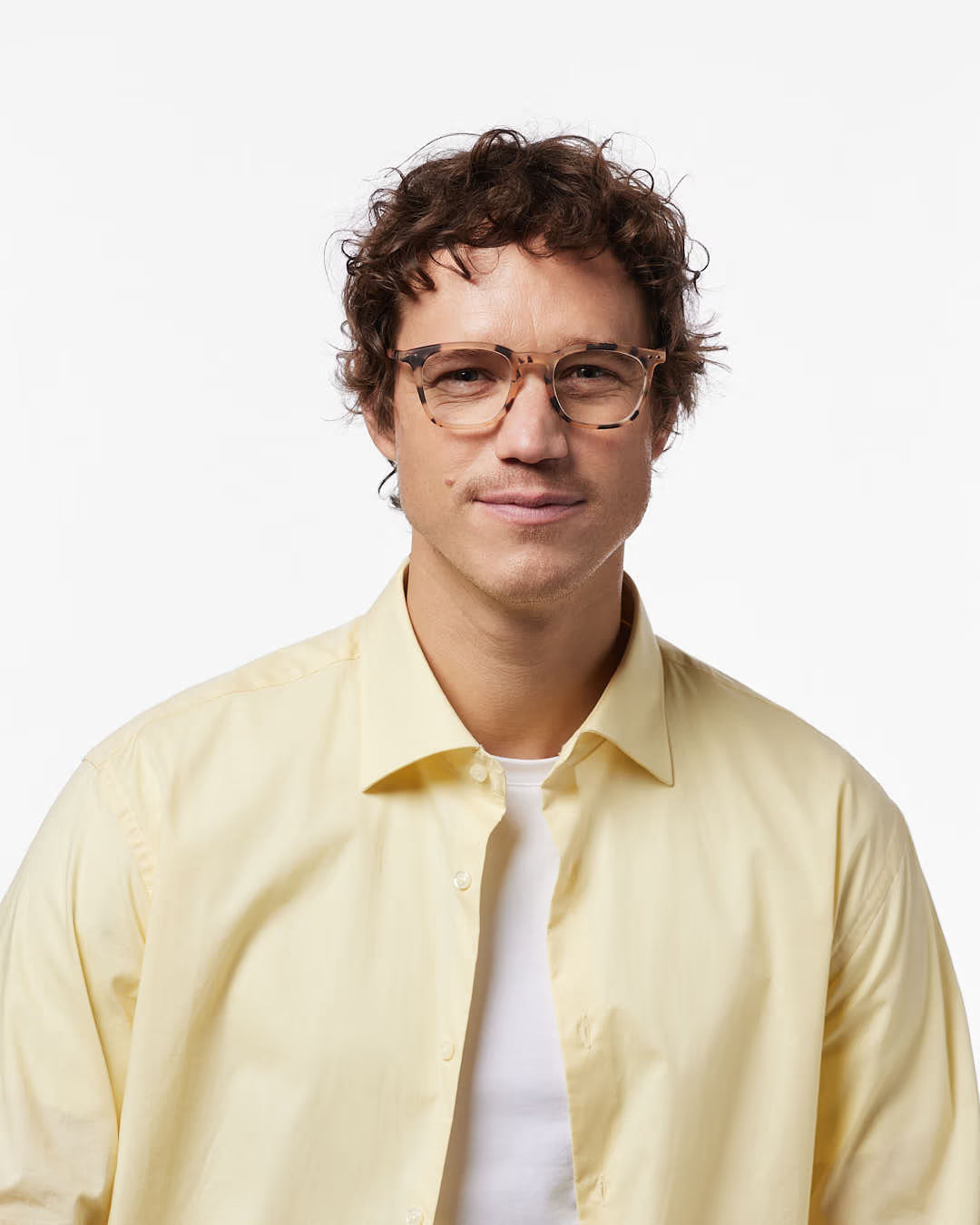 IZIPIZI #E The Trapeze Reading Glasses in Light Tortoise