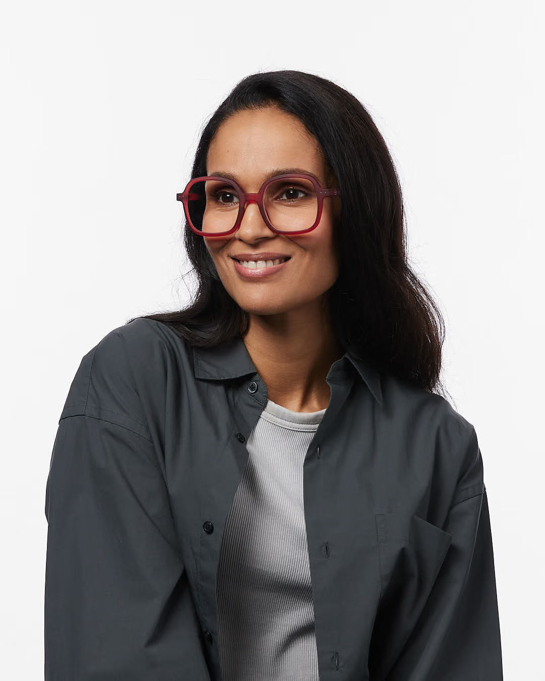 IZIPIZI #Office Reading Glasses in Cherry Red