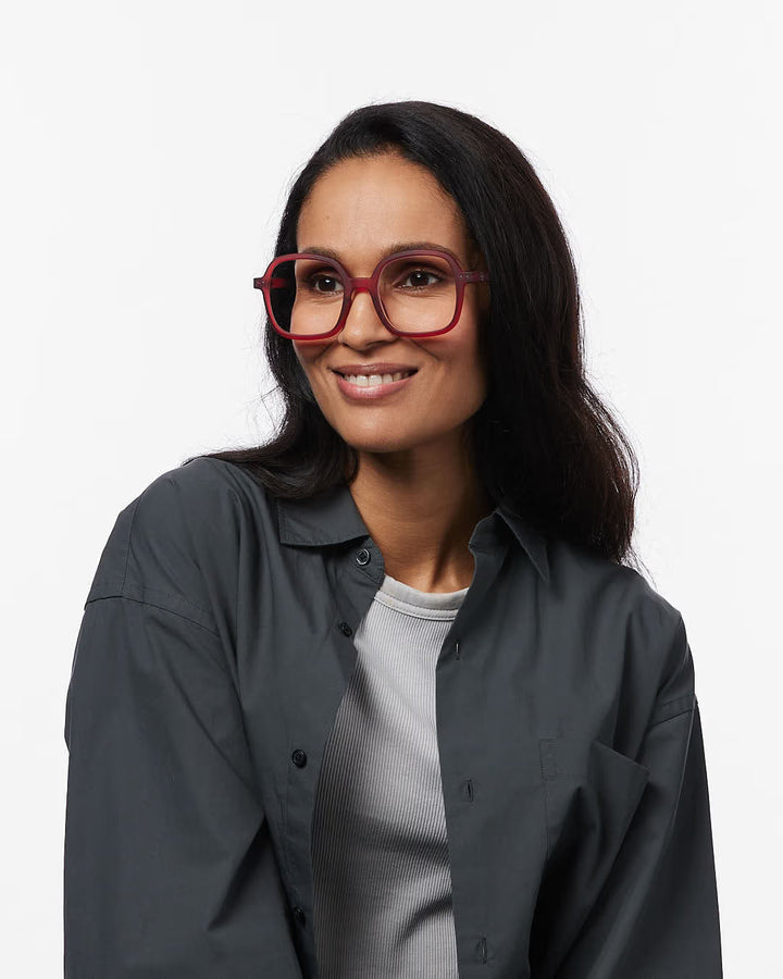 IZIPIZI #Office Reading Glasses in Cherry Red