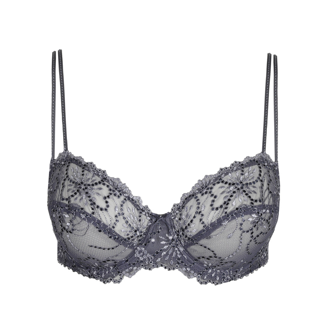 Marie Jo Jane Half Padded Balcony Bra in Blue Shadow