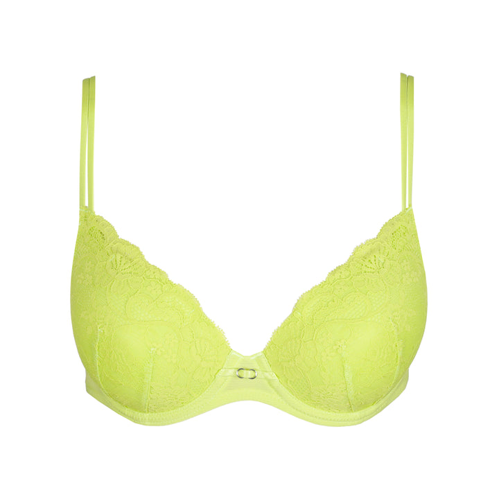 Marie Jo Melipha Padded Heart Shape Bra in Wild Citrus