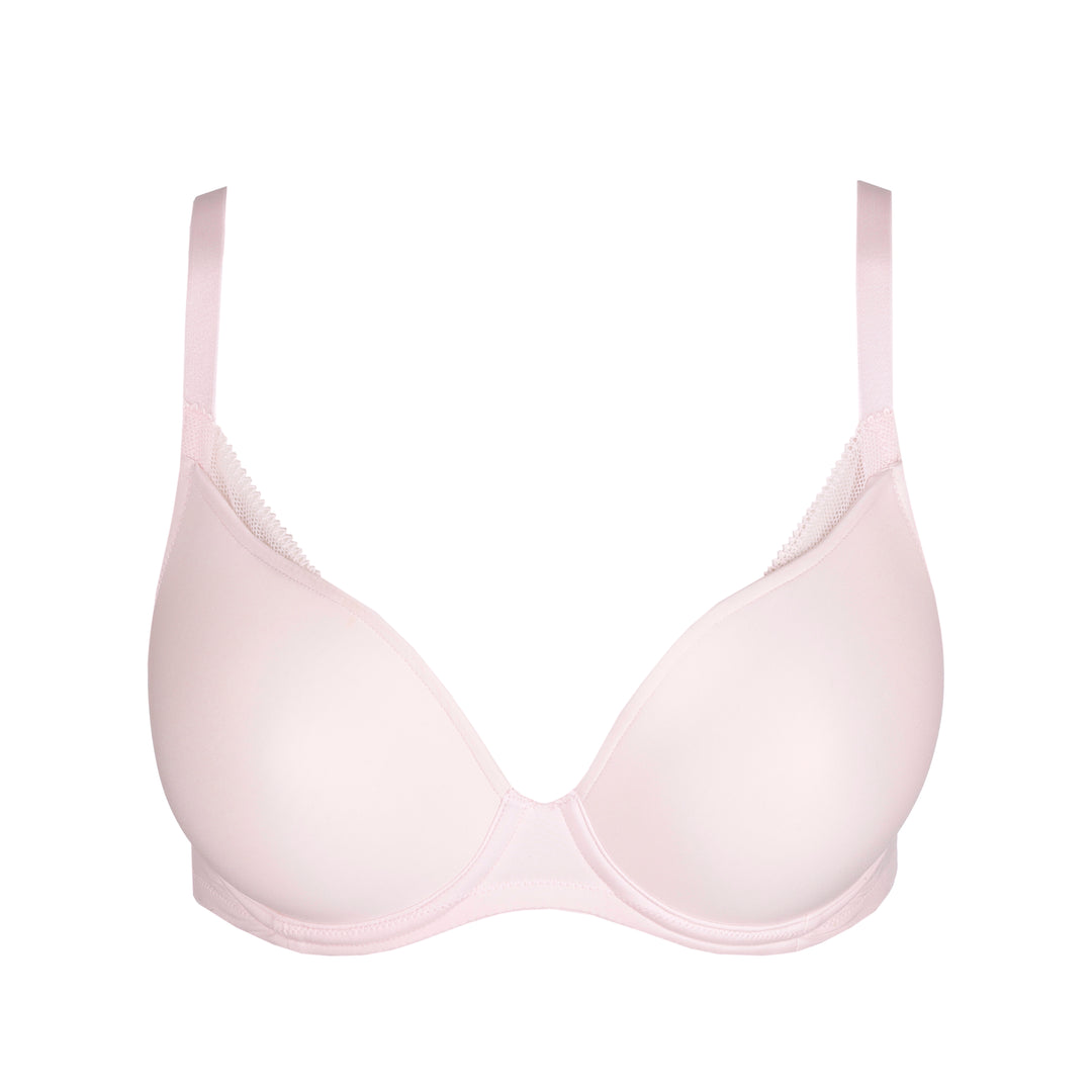 Marie Jo Milao Padded Heart Shape Bra in Pastel Pink