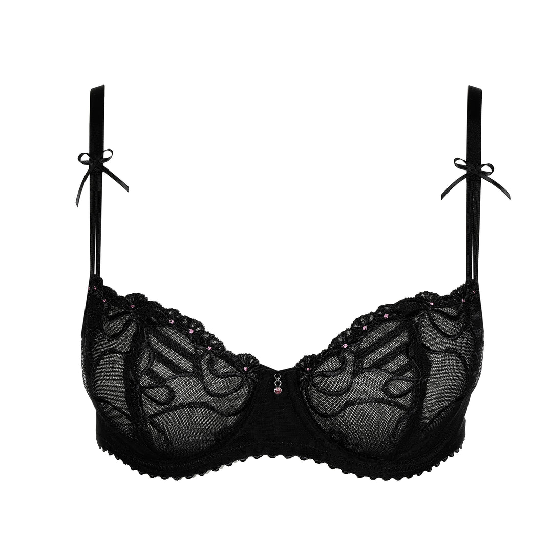 Marie Jo Noova Soft Cup Balcony Bra in Black