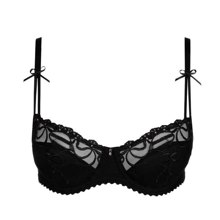Marie Jo Noova Half Padded Balcony Bra in Black