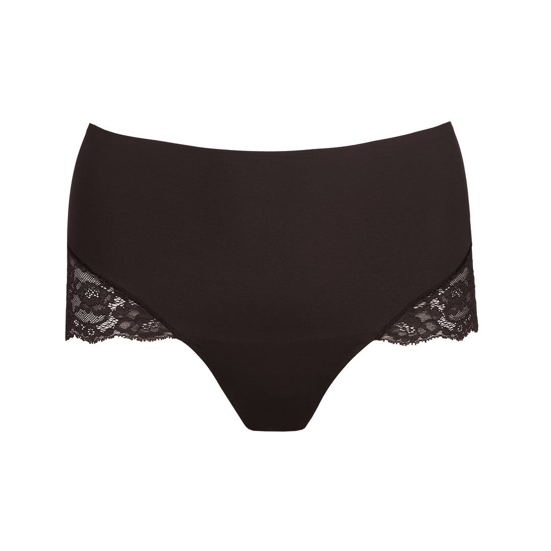Marie Jo Color Studio Lace Control Brief in Sweet Chocolate