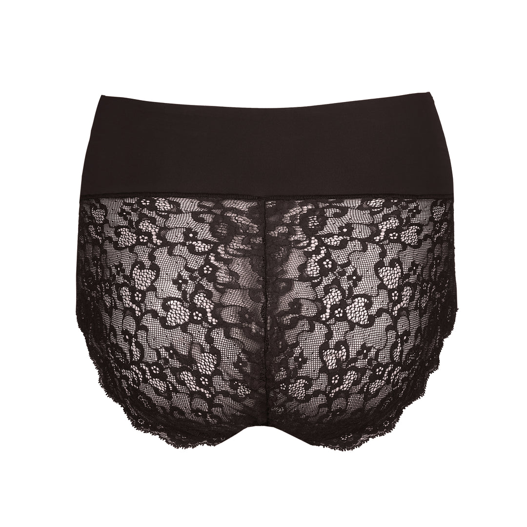 Marie Jo Color Studio Lace Control Brief in Sweet Chocolate