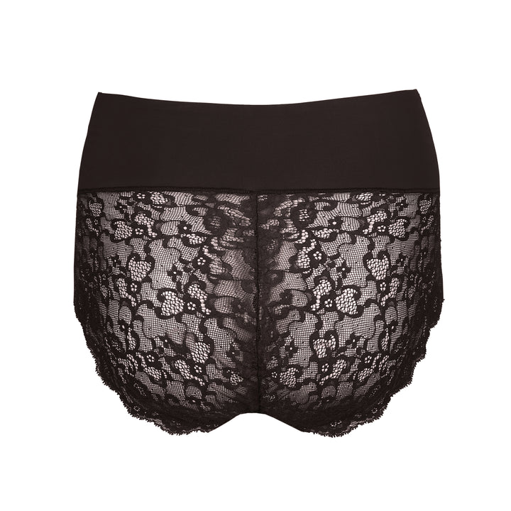 Marie Jo Color Studio Lace Control Brief in Sweet Chocolate