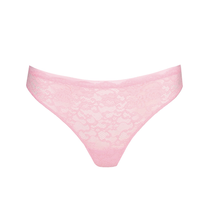 Marie Jo Color Studio Lace Thong in Lily Rose