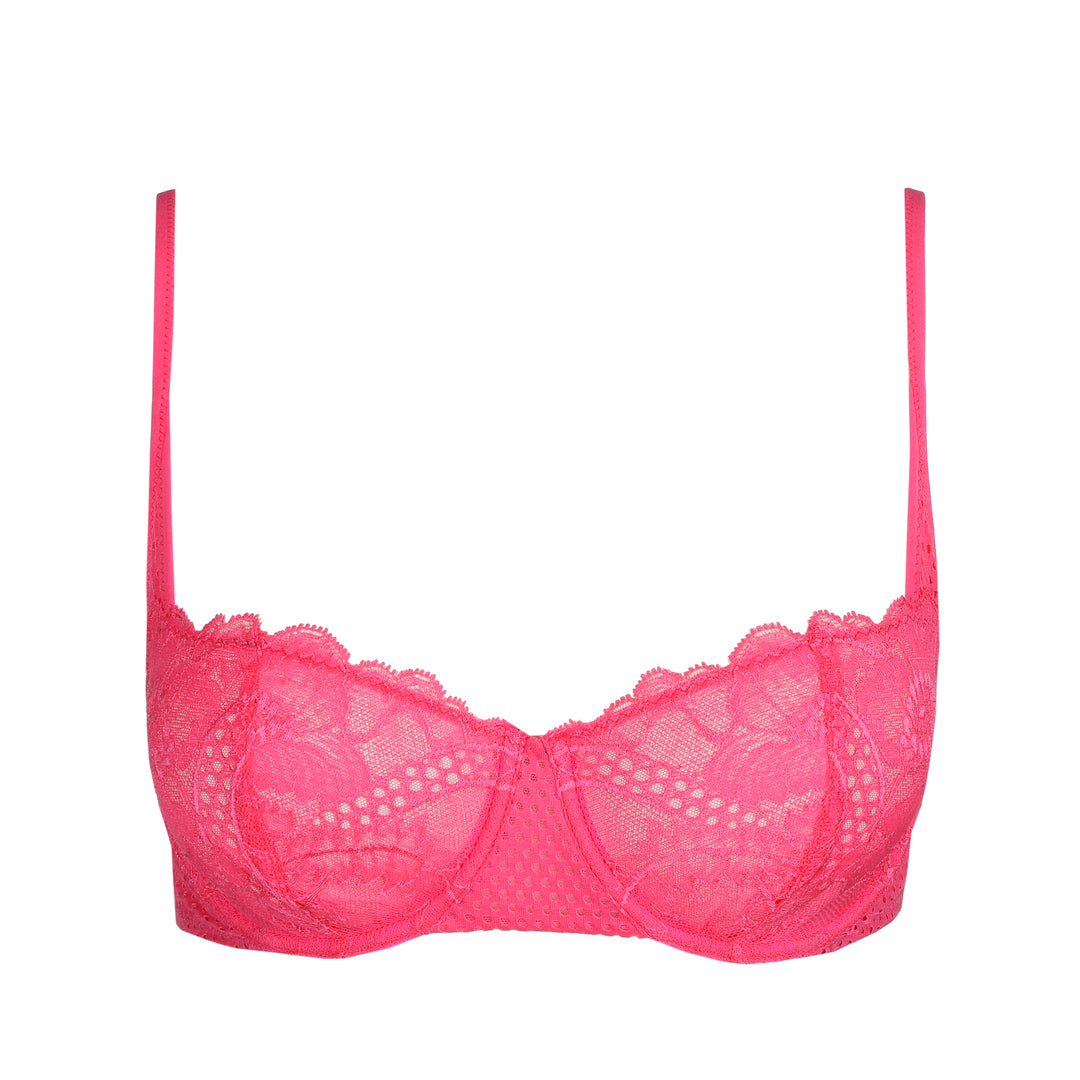 Sarda Lisa Balcony Bra in Fuchsia Queen