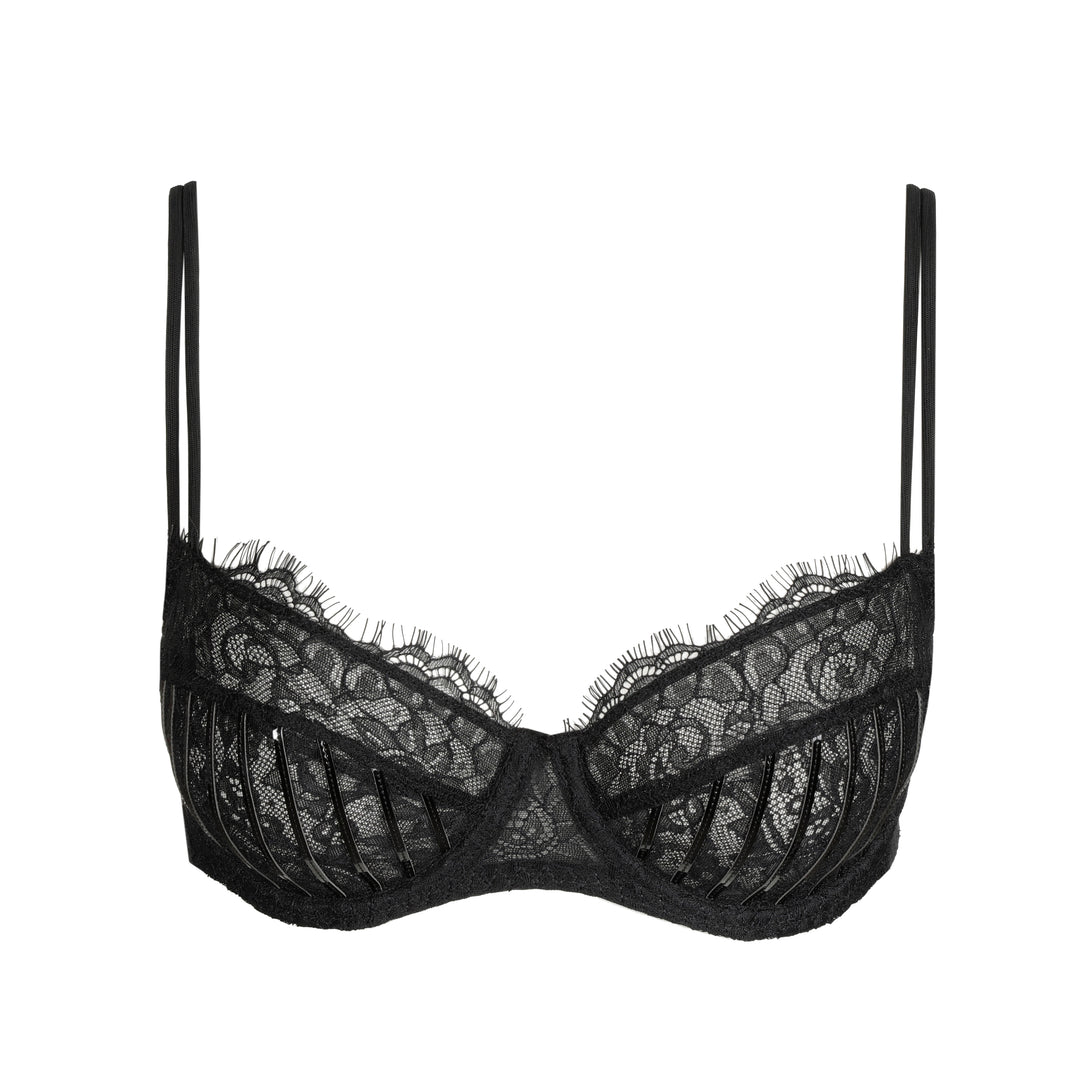 Sarda Chaika Balcony Bra in Black