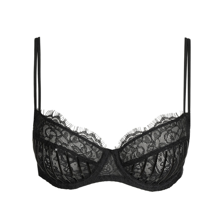 Sarda Chaika Balcony Bra in Black